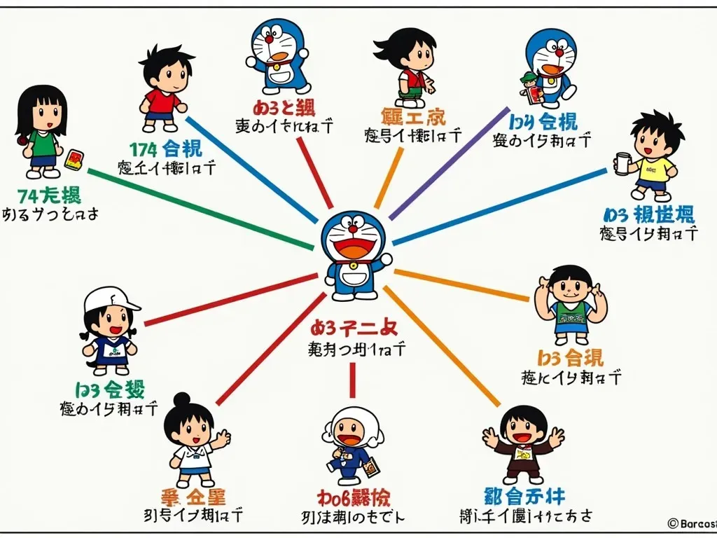 キャラクター相関図